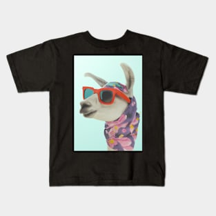 Holiday Fashion Lama Kids T-Shirt